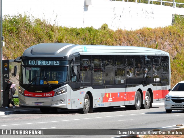 Express Transportes Urbanos Ltda 4 8999 na cidade de São Paulo, São Paulo, Brasil, por David Roberto Silva Dos Santos. Número da foto: #13018664.