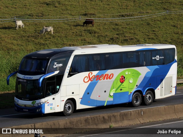 Sereno Tur 4700 na cidade de Canas, São Paulo, Brasil, por João Felipe. Número da foto: #13017326.