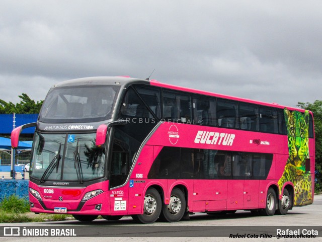 Eucatur - Empresa União Cascavel de Transportes e Turismo 6006 na cidade de São Paulo, São Paulo, Brasil, por Rafael Cota. Número da foto: #13016652.
