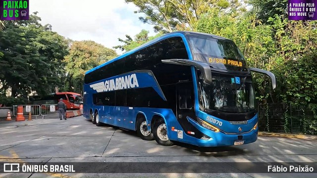 Viação Águia Branca 50870 na cidade de São Paulo, São Paulo, Brasil, por Fábio Paixão. Número da foto: #13017803.