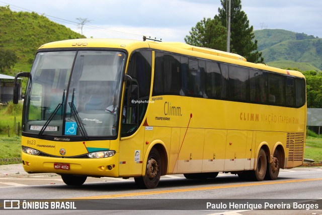 Viação Itapemirim 8623 na cidade de Barra do Piraí, Rio de Janeiro, Brasil, por Paulo Henrique Pereira Borges. Número da foto: #13018272.