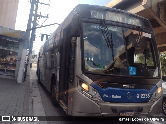 Sambaíba Transportes Urbanos 2 2255 na cidade de São Paulo, São Paulo, Brasil, por Rafael Lopes de Oliveira. Número da foto: #13017248.