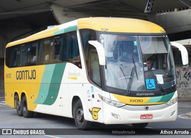 Empresa Gontijo de Transportes 19010 na cidade de Belo Horizonte, Minas Gerais, Brasil, por Athos Arruda. Número da foto: #13018754.