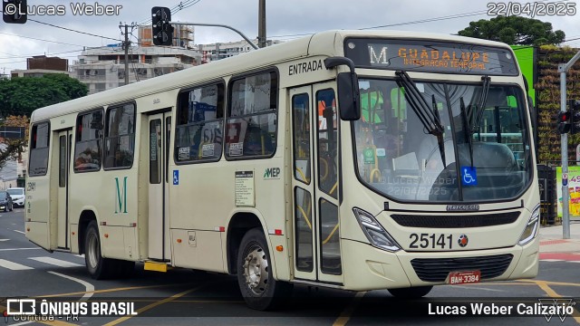Viação Castelo Branco 25141 na cidade de Curitiba, Paraná, Brasil, por Lucas Weber Calizario. Número da foto: #13021776.