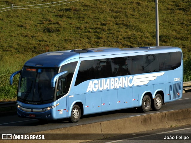 Viação Águia Branca 32150 na cidade de Canas, São Paulo, Brasil, por João Felipe. Número da foto: #13021005.