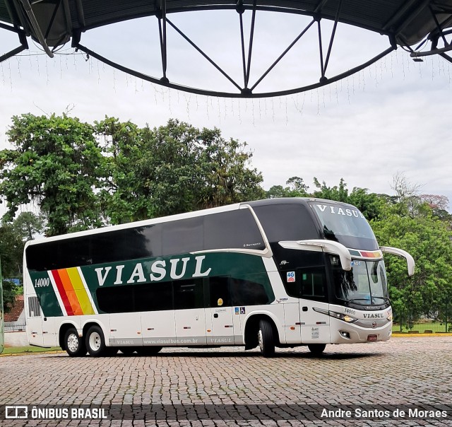 Viasul - Auto Viação Venâncio Aires 14000 na cidade de Joinville, Santa Catarina, Brasil, por Andre Santos de Moraes. Número da foto: #13020924.