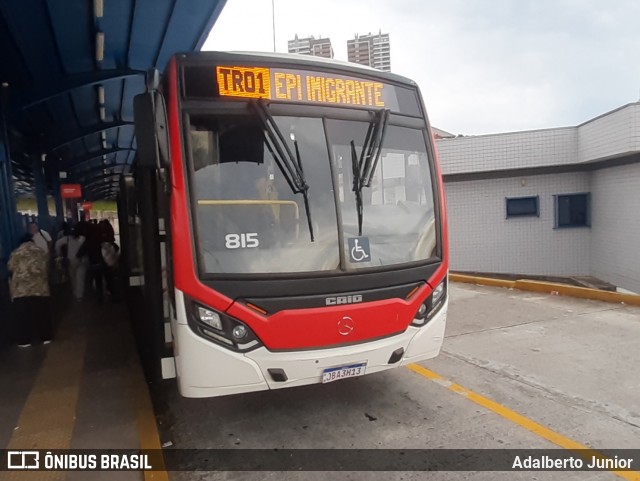 Visate - Viação Santa Tereza 815 na cidade de Caxias do Sul, Rio Grande do Sul, Brasil, por Adalberto Junior. Número da foto: #13020704.