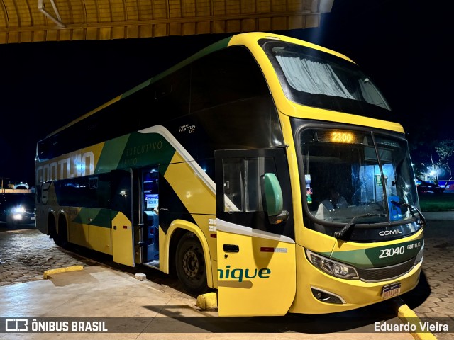Empresa Gontijo de Transportes 23040 na cidade de Luz, Minas Gerais, Brasil, por Eduardo Vieira. Número da foto: #13019686.