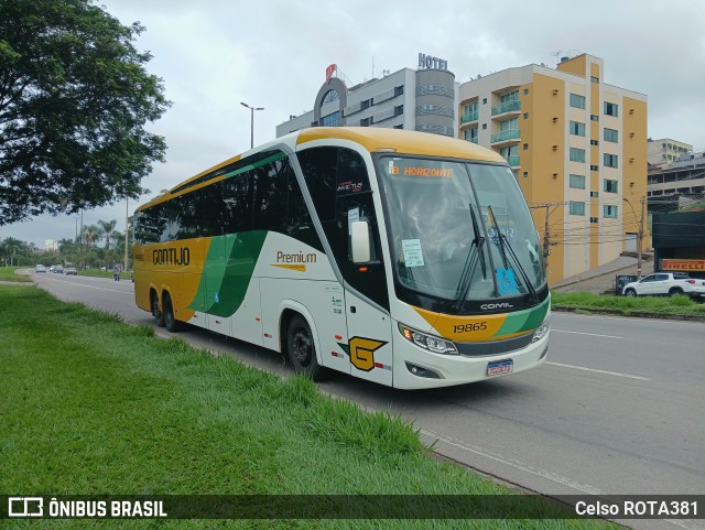 Empresa Gontijo de Transportes 19865 na cidade de Ipatinga, Minas Gerais, Brasil, por Celso ROTA381. Número da foto: #13020912.