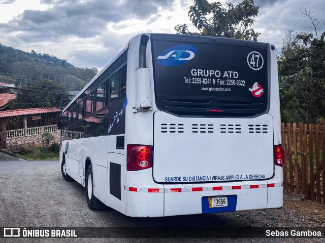 ATD - AutoTransportes Desamparados 47 na cidade de Aserrí, Aserrí, San José, Costa Rica, por Sebas Gamboa. Número da foto: #13021013.