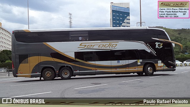 Serodio Turismo 2315 na cidade de Aparecida, São Paulo, Brasil, por Paulo Rafael Peixoto. Número da foto: #13021525.