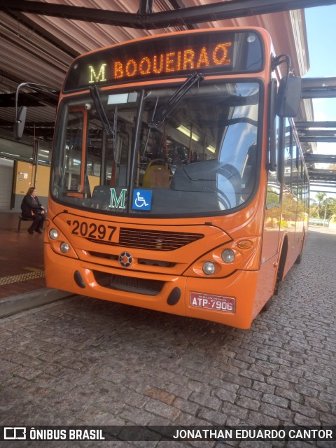 Auto Viação São José dos Pinhais 20297 na cidade de Curitiba, Paraná, Brasil, por JONATHAN EDUARDO CANTOR. Número da foto: #13021458.