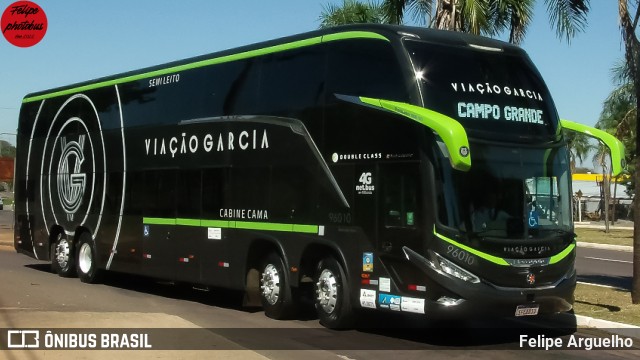 Viação Garcia 96010 na cidade de Campo Grande, Mato Grosso do Sul, Brasil, por Felipe Arguelho. Número da foto: #13021613.
