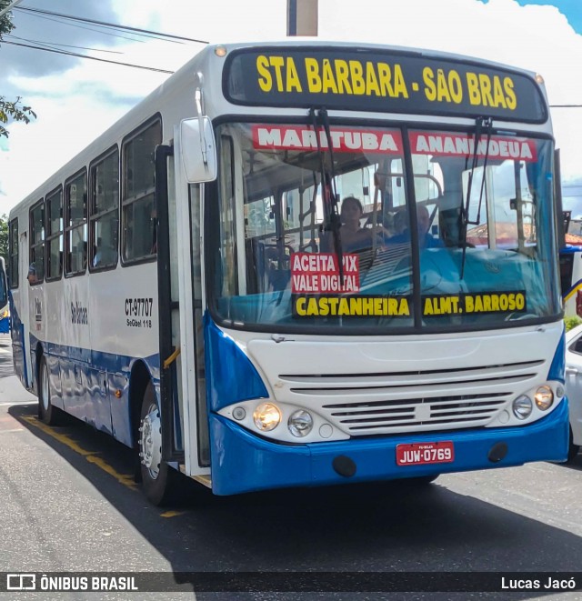 ViaBus Transportes CT-97707 na cidade de Belém, Pará, Brasil, por Lucas Jacó. Número da foto: #13021998.
