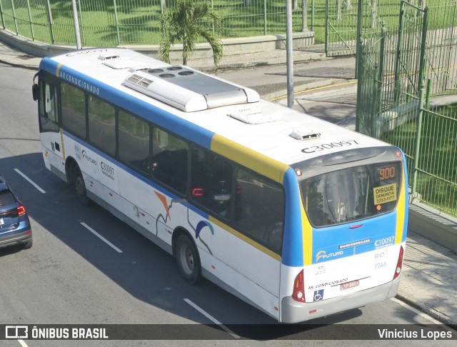 Transportes Futuro C30097 na cidade de Rio de Janeiro, Rio de Janeiro, Brasil, por Vinicius Lopes. Número da foto: #13019468.