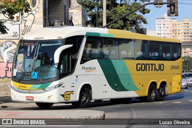 Empresa Gontijo de Transportes 21460 na cidade de Belo Horizonte, Minas Gerais, Brasil, por Lucas Oliveira. Número da foto: #13019925.