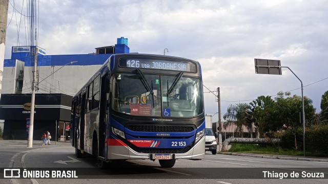 Viação Cidade de Caieiras 22.153 na cidade de Franco da Rocha, São Paulo, Brasil, por Thiago de Souza. Número da foto: #13021079.