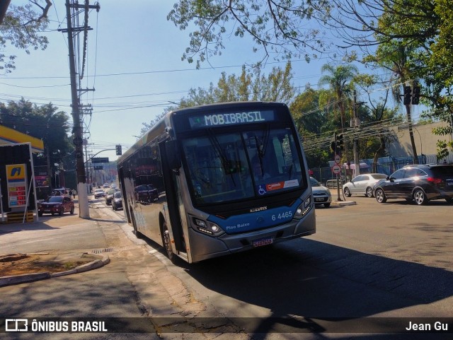 Viação Paratodos > São Jorge > Metropolitana São Paulo > Mobibrasil 6 4465 na cidade de São Paulo, São Paulo, Brasil, por Jean Gu. Número da foto: #13019787.