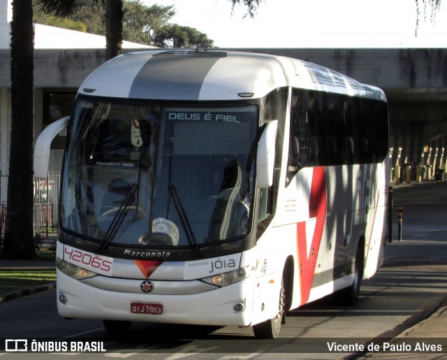 Viação Jóia > Expresso Jóia 42065 na cidade de Curitiba, Paraná, Brasil, por Vicente de Paulo Alves. Número da foto: #13021380.