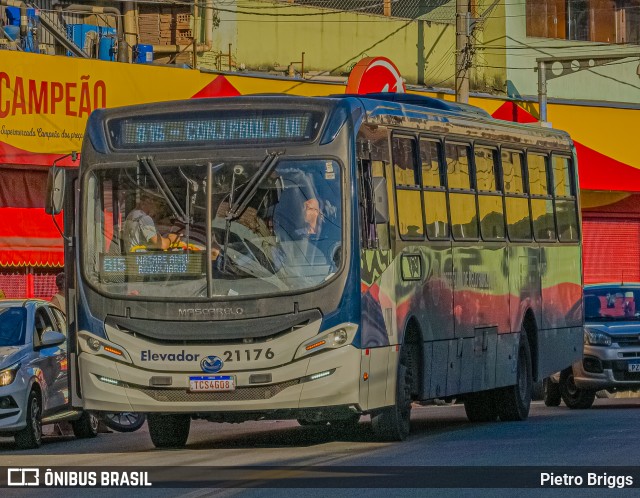 BH Leste Transportes > Nova Vista Transportes > TopBus Transportes 21176 na cidade de Belo Horizonte, Minas Gerais, Brasil, por Pietro Briggs. Número da foto: #13019626.