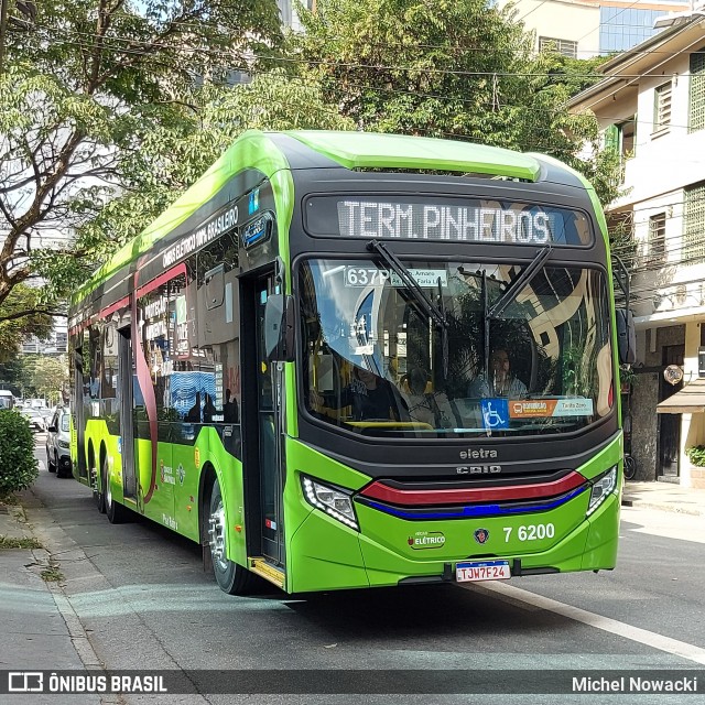 Viação Gatusa Transportes Urbanos 7 6200 na cidade de São Paulo, São Paulo, Brasil, por Michel Nowacki. Número da foto: #13021423.