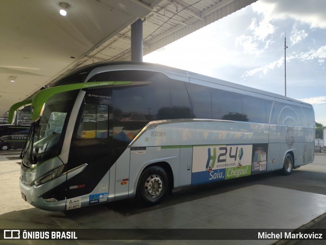 Viação Garcia 82089 na cidade de Telêmaco Borba, Paraná, Brasil, por Michel Markovicz. Número da foto: #13019545.