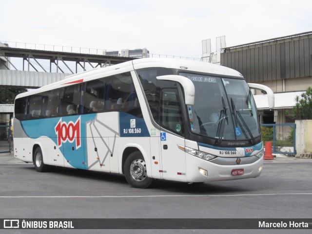 Auto Viação 1001 RJ 108.260 na cidade de Rio de Janeiro, Rio de Janeiro, Brasil, por Marcelo Horta. Número da foto: #13021967.