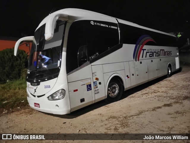 Auto Viação TransMinas 2008 na cidade de Campos do Jordão, São Paulo, Brasil, por João Marcos William. Número da foto: #13022311.