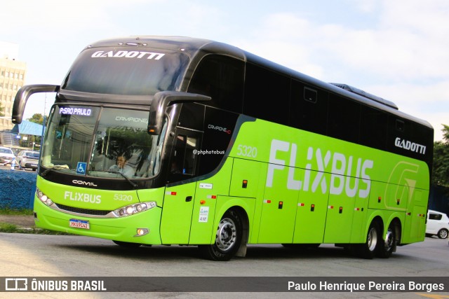 Auto Viação Gadotti 5320 na cidade de São Paulo, São Paulo, Brasil, por Paulo Henrique Pereira Borges. Número da foto: #13022875.