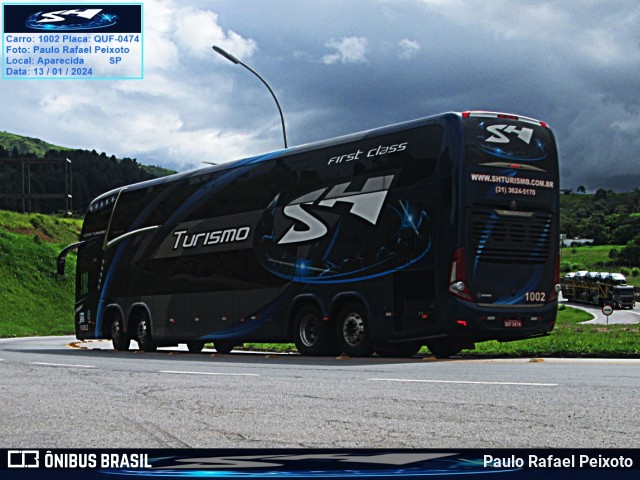 SH Transportes 1002 na cidade de Aparecida, São Paulo, Brasil, por Paulo Rafael Peixoto. Número da foto: #13023261.