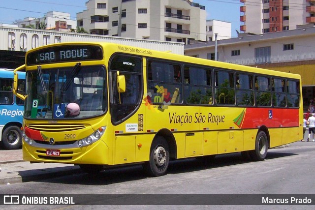 Viação São Roque 2900 na cidade de São Roque, São Paulo, Brasil, por Marcus Prado. Número da foto: #13024025.