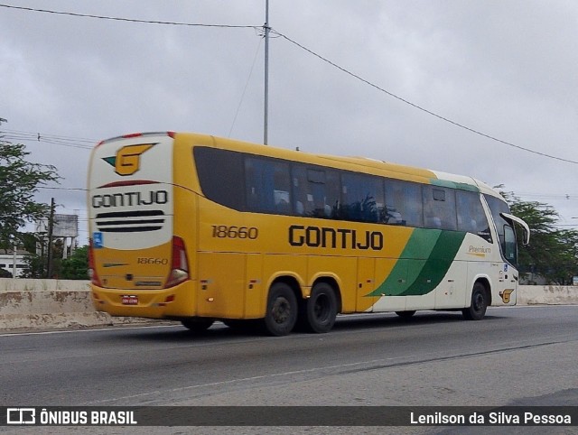 Empresa Gontijo de Transportes 18660 na cidade de Caruaru, Pernambuco, Brasil, por Lenilson da Silva Pessoa. Número da foto: #13023665.