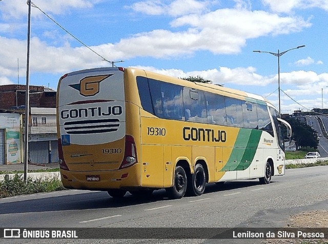 Empresa Gontijo de Transportes 19310 na cidade de Caruaru, Pernambuco, Brasil, por Lenilson da Silva Pessoa. Número da foto: #13023516.