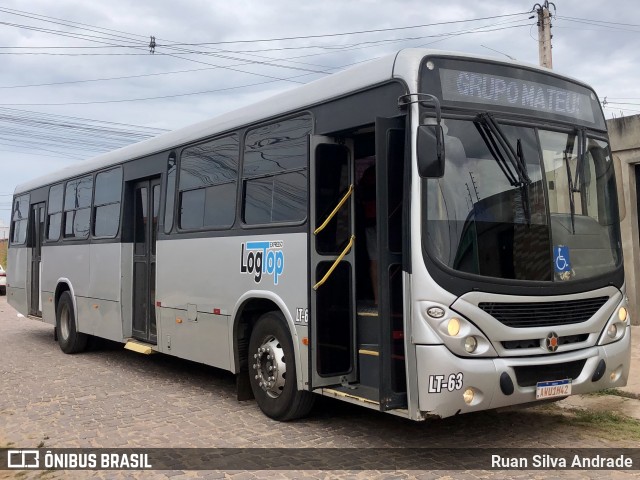 LogTop LT-63 na cidade de Teresina, Piauí, Brasil, por Ruan Silva Andrade. Número da foto: #13022680.