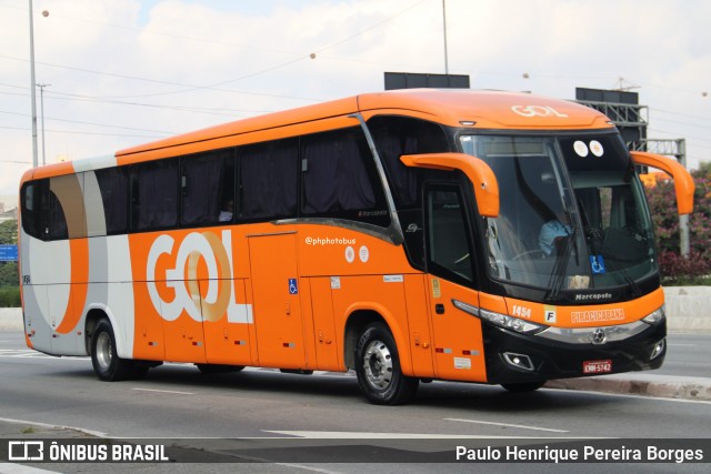 Viação Piracicabana 1454 na cidade de São Paulo, São Paulo, Brasil, por Paulo Henrique Pereira Borges. Número da foto: #13022948.