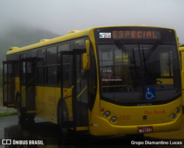 Transtusa - Transporte e Turismo Santo Antônio 1205 na cidade de Joinville, Santa Catarina, Brasil, por Grupo Diamantino Lucas. Número da foto: #13022570.