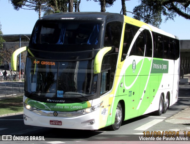 Expresso Princesa dos Campos 6432 na cidade de Curitiba, Paraná, Brasil, por Vicente de Paulo Alves. Número da foto: #13023099.