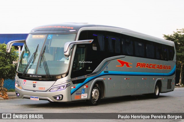 Viação Piracicabana 13053 na cidade de São Paulo, São Paulo, Brasil, por Paulo Henrique Pereira Borges. Número da foto: #13022971.