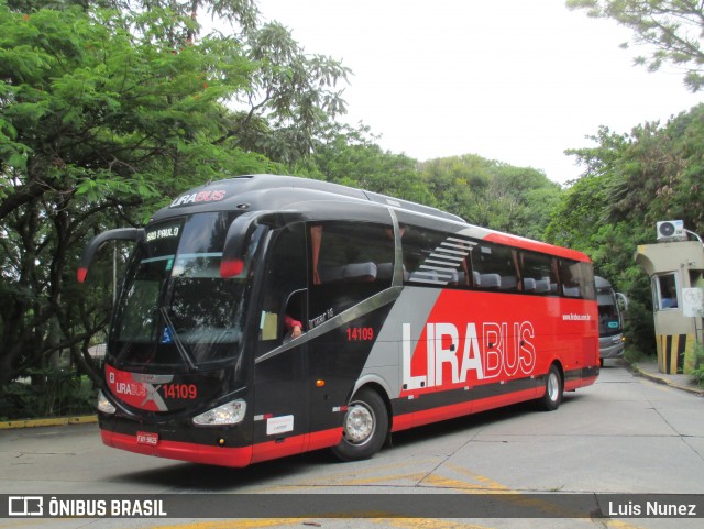 Lirabus 14109 na cidade de São Paulo, São Paulo, Brasil, por Luis Nunez. Número da foto: #13022852.
