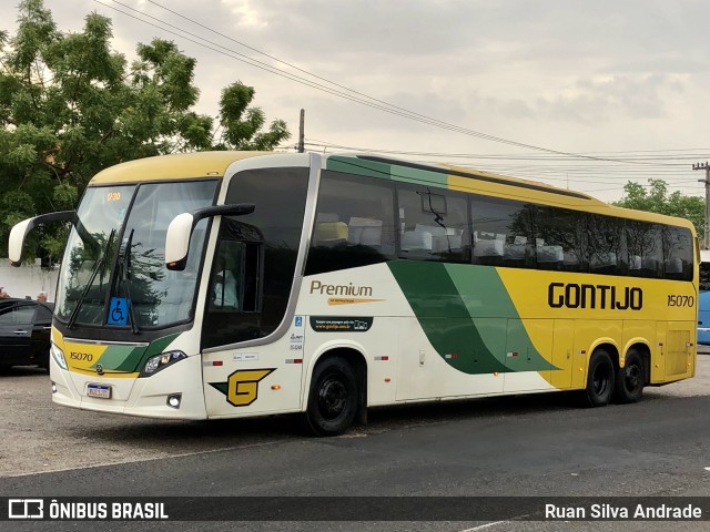 Empresa Gontijo de Transportes 15070 na cidade de Teresina, Piauí, Brasil, por Ruan Silva Andrade. Número da foto: #13022686.