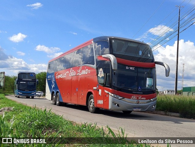 Expresso São Luiz 10080 na cidade de Caruaru, Pernambuco, Brasil, por Lenilson da Silva Pessoa. Número da foto: #13024549.