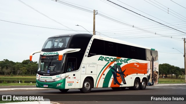 Empresa de Transportes Andorinha 6267 na cidade de Assis, São Paulo, Brasil, por Francisco Ivano. Número da foto: #13024456.