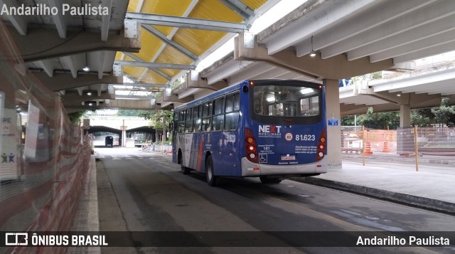 Next Mobilidade - ABC Sistema de Transporte 81.623 na cidade de São Caetano do Sul, São Paulo, Brasil, por Andarilho Paulista. Número da foto: #13022532.