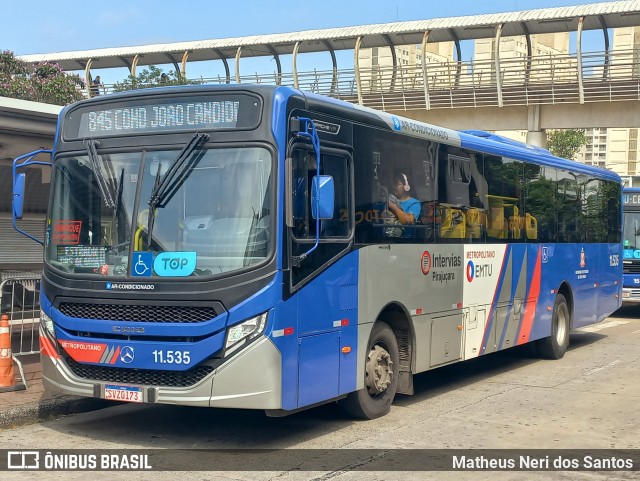 Viação Pirajuçara 11.535 na cidade de São Paulo, São Paulo, Brasil, por Matheus Neri dos Santos. Número da foto: #13022194.