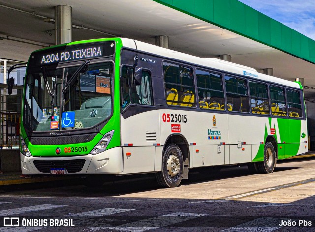 Via Verde Transportes Coletivos 0525015 na cidade de Manaus, Amazonas, Brasil, por João Pbs. Número da foto: #13022622.