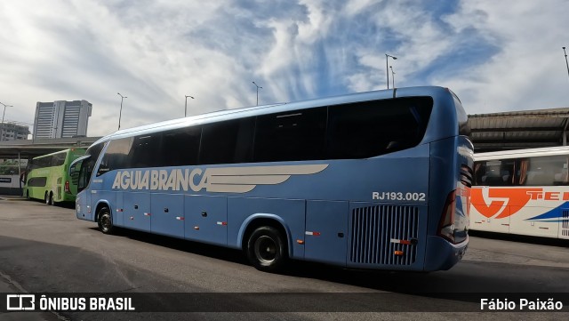 Viação Águia Branca RJ 193.002 na cidade de Rio de Janeiro, Rio de Janeiro, Brasil, por Fábio Paixão. Número da foto: #13022226.