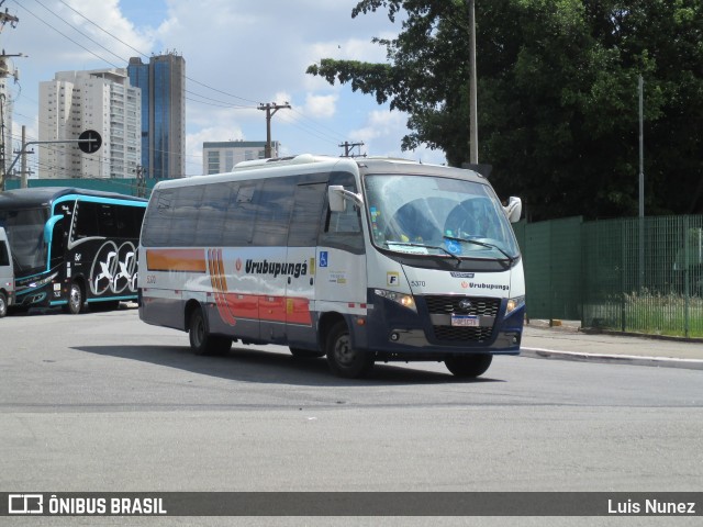 Auto Viação Urubupungá 5370 na cidade de São Paulo, São Paulo, Brasil, por Luis Nunez. Número da foto: #13022840.