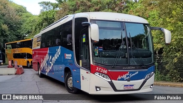 Airport Bus Service 37306 na cidade de São Paulo, São Paulo, Brasil, por Fábio Paixão. Número da foto: #13025064.