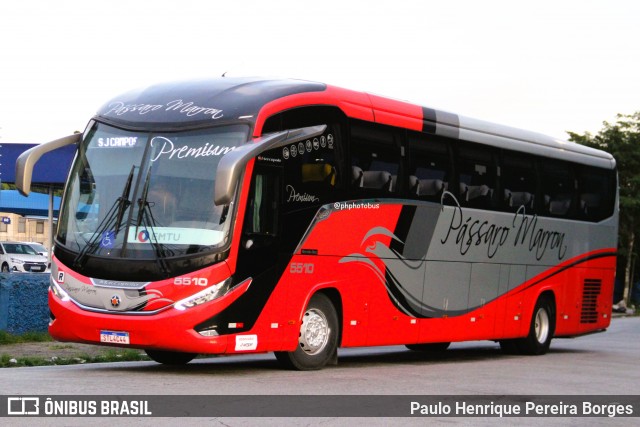 Empresa de Ônibus Pássaro Marron 5510 na cidade de São Paulo, São Paulo, Brasil, por Paulo Henrique Pereira Borges. Número da foto: #13025799.