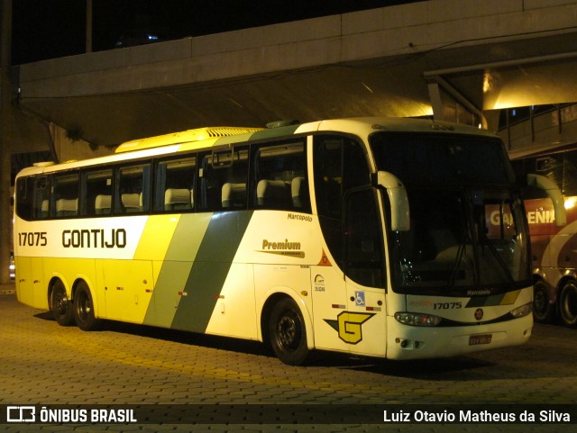 Empresa Gontijo de Transportes 17075 na cidade de Belo Horizonte, Minas Gerais, Brasil, por Luiz Otavio Matheus da Silva. Número da foto: #13026645.